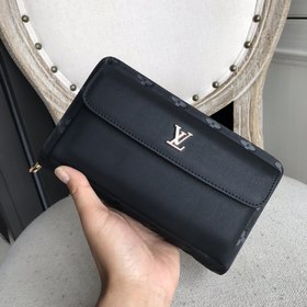LV Кожаная сумка + кошелек + кардхолдер, многофункциональная моде