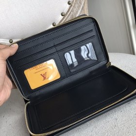 LV Кожаная сумка + кошелек + кардхолдер, многофункциональная моде
