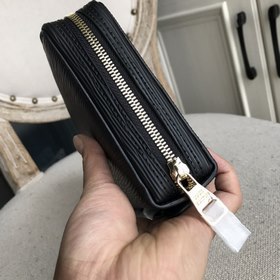 LV Кожаная сумка-клатч, модель： 9850-4 Внутренняя и внешняя часть