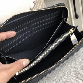 LV Кожаная сумка-клатч, модель： 9850-4 Внутренняя и внешняя часть