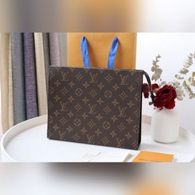 Средняя сумка LV, модель M46037, старый дизайн  POCHE TOILETTE N