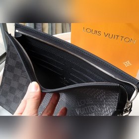 LV Модель N41696 Pochette Voyage, сумка среднего размера с больши