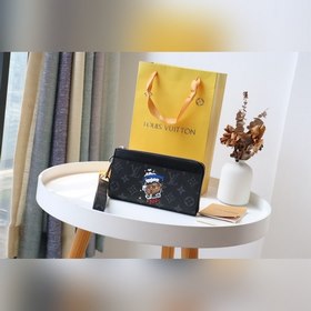 LV Zippy Dragonne кошелек на молнии, сумка-клатч Модель 80932 Сум