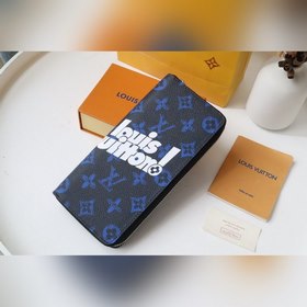 LV кошелек на молнии, модель M80801 Этот кошелек на молнии являе