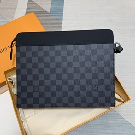 LV Модель N64612 Новая мужская сумка Эта сумка Standing Pouch из