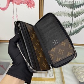 LV Zippy кошелек с вертикальной застежкой-молнией, модель M60109 