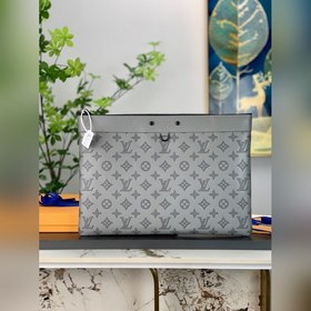 LV DISCOVERY POCHETTE Большая сумка Модель M81385 Серая сумка Бол