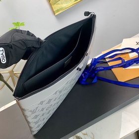 LV DISCOVERY POCHETTE Большая сумка Модель M81385 Серая сумка Бол