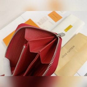 LV Модель M67541 Кошелек с одной молнией и логотипом Supreme Нов