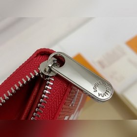 LV Модель M67541 Кошелек с одной молнией и логотипом Supreme Нов