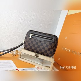 LV Модель M61739 Универсальная сумка для мужчин и женщин Просторн
