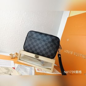 LV Модель M61739 Универсальная сумка для мужчин и женщин Просторн
