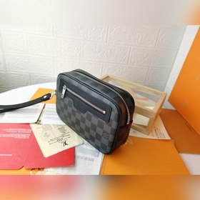 LV Модель M61739 Универсальная сумка для мужчин и женщин Просторн