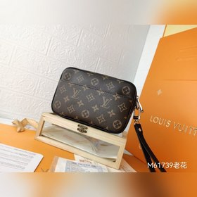 LV Модель M61739 Универсальная сумка для мужчин и женщин Просторн