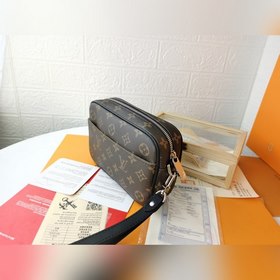 LV Модель M61739 Универсальная сумка для мужчин и женщин Просторн