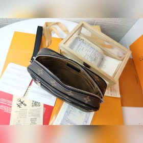 LV Модель M61739 Универсальная сумка для мужчин и женщин Просторн