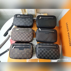 LV Модель M61739 Универсальная сумка для мужчин и женщин Просторн