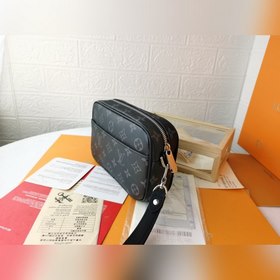 LV Модель M61739 Универсальная сумка для мужчин и женщин Просторн