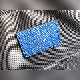 LV Модель M30848 Синий цветок Мужской комплект из трех предметов