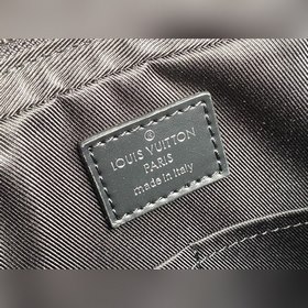 LV Модель N58040 Черный шелкография Мужской комплект из трех пре