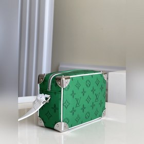 LV Сумка Mini Soft Trunk, модель M80816, зеленая Сумка Mini Soft