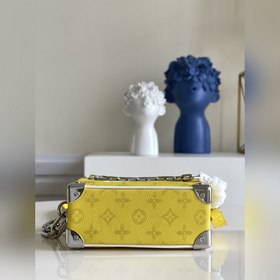 LV Mini Soft Trunk сумка, модель M80816, желтый Сумка Mini Soft T