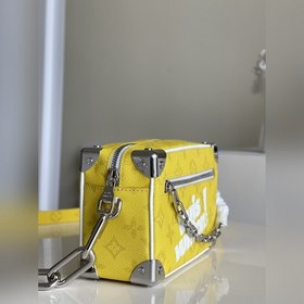 LV Mini Soft Trunk сумка, модель M80816, желтый Сумка Mini Soft T