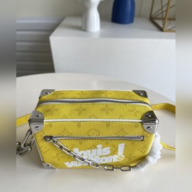 LV Mini Soft Trunk сумка, модель M80816, желтый Сумка Mini Soft T