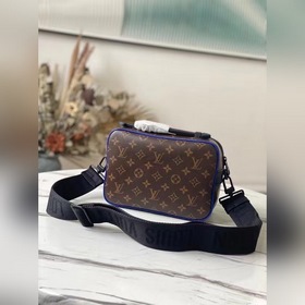 Почтовая сумка LV S Lock Модель M45863 Синий Эта сумка-почтальо