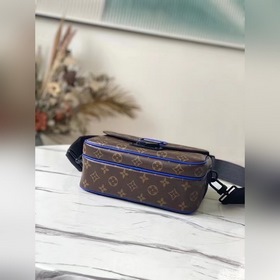 Почтовая сумка LV S Lock Модель M45863 Синий Эта сумка-почтальо