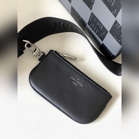 LV Trio Почтовая сумка из кожи первого слоя с диагональным ремнем