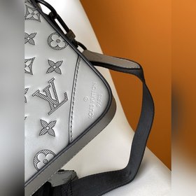 LV Сумка-почтальон Duo из кожи первого слоя, модель M46104 Эта 