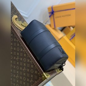 Сумка LV City Keepall через плечо, модель M57082 Черная сумка дл