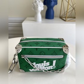 LV  Сумка Mini Soft Trunk, модель M80816, зеленая Сумка Mini So