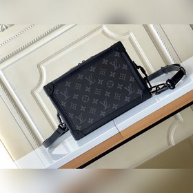 LV VIrgil мягкая сумка через плечо, модель M44730, черный с цвет