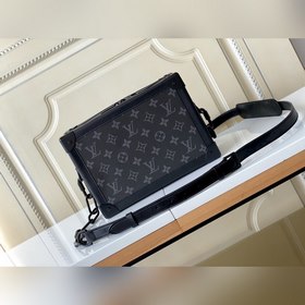 LV VIrgil мягкая сумка через плечо, модель M44730, черный с цвет