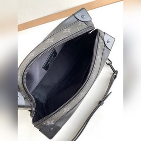 LV VIrgil мягкая сумка через плечо, модель M44730, черный с цвет