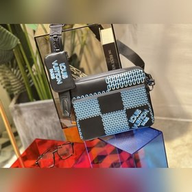 LV Модель M69443 Синяя сумка Trio с принтом Отражает модный дух