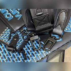 LV Модель M69443 Синяя сумка Trio с принтом Отражает модный дух