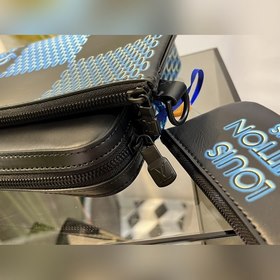 LV Модель M69443 Синяя сумка Trio с принтом Отражает модный дух