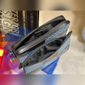 LV Модель M69443 Синяя сумка Trio с принтом Отражает модный дух