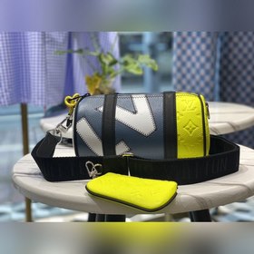 LV  Модель M59927 Двухцветная мужская сумка-подушка из серии Po