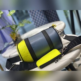 LV  Модель M59927 Двухцветная мужская сумка-подушка из серии Po