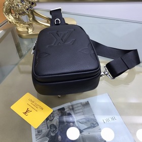 Мужская сумка LV из кожи бычка с тиснением, модель 66121-3 Эта с