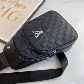 Мужская сумка LV из импортной телячьей кожи, модель 710 Изготовле