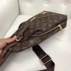 Мужская сумка LV из кожи первого слоя, модель 515-4 Изготовлена 