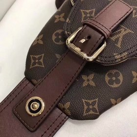 Мужская сумка LV из кожи первого слоя, модель 515-4 Изготовлена 