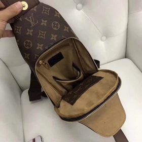 Мужская сумка LV из кожи первого слоя, модель 515-4 Изготовлена 