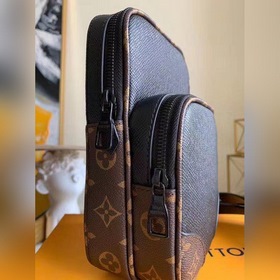 LV модель M68686 Сумка для фотоаппарата с крестообразным узором 