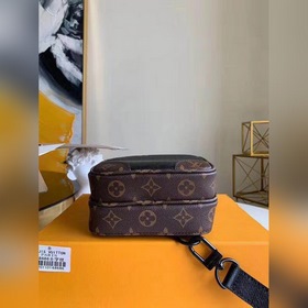 LV модель M68686 Сумка для фотоаппарата с крестообразным узором 